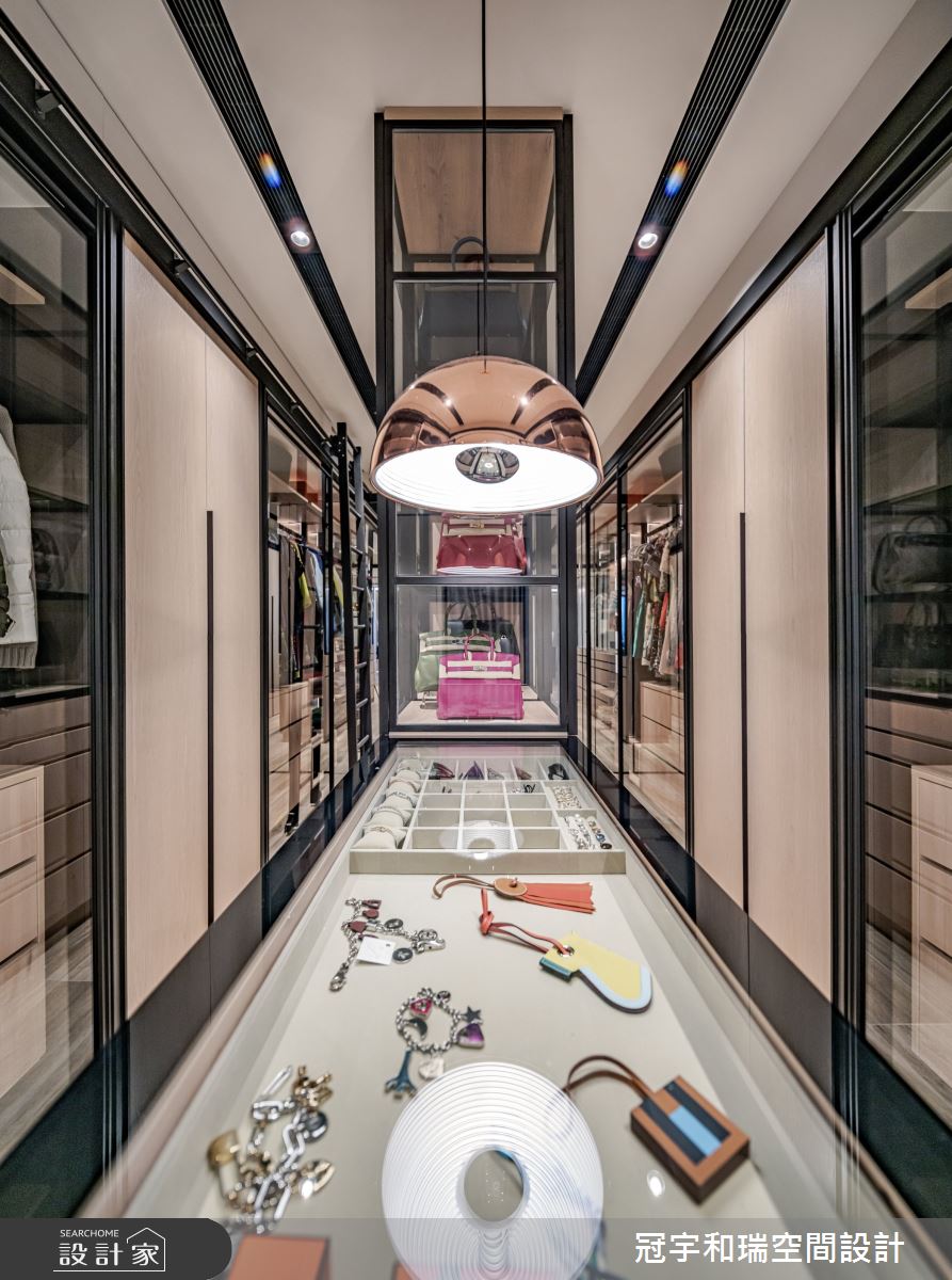 160坪新成屋(5年以下)＿混搭風更衣間案例圖片＿冠宇和瑞空間設計有限公司＿冠宇和瑞_23之16