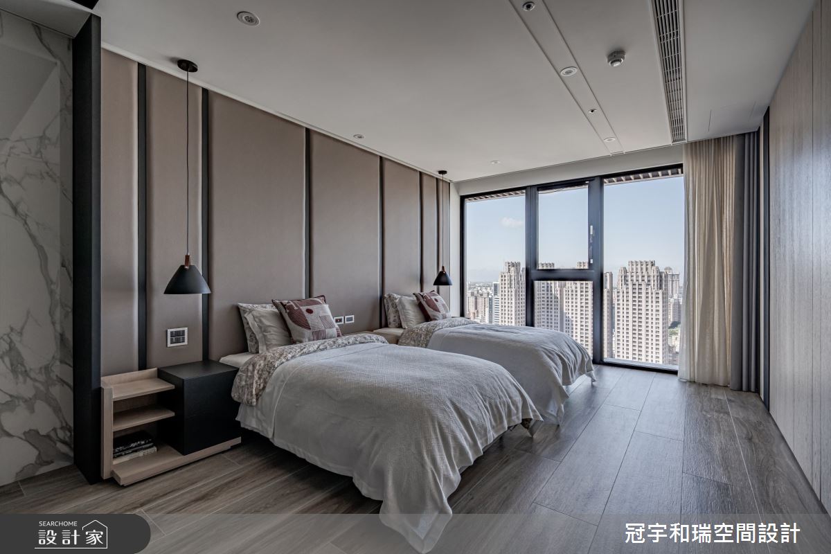 160坪新成屋(5年以下)＿混搭風臥室案例圖片＿冠宇和瑞空間設計有限公司＿冠宇和瑞_23之12