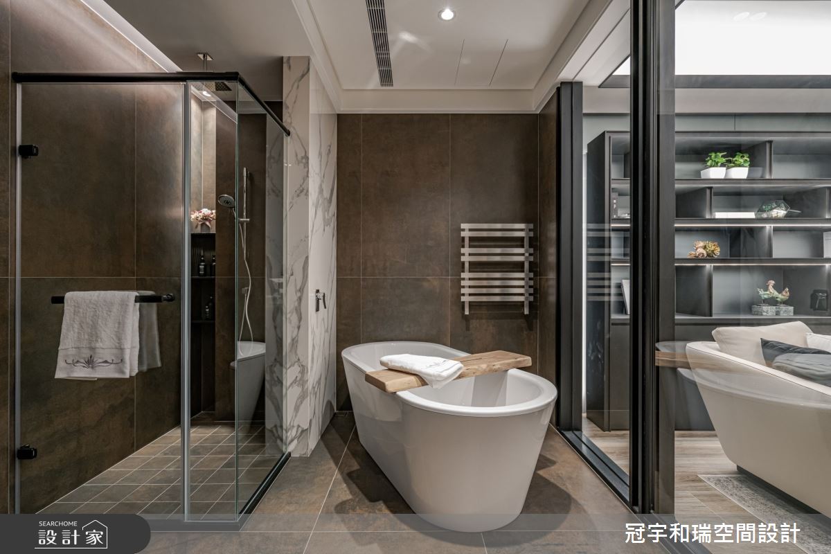 160坪新成屋(5年以下)＿混搭風浴室案例圖片＿冠宇和瑞空間設計有限公司＿冠宇和瑞_23之20