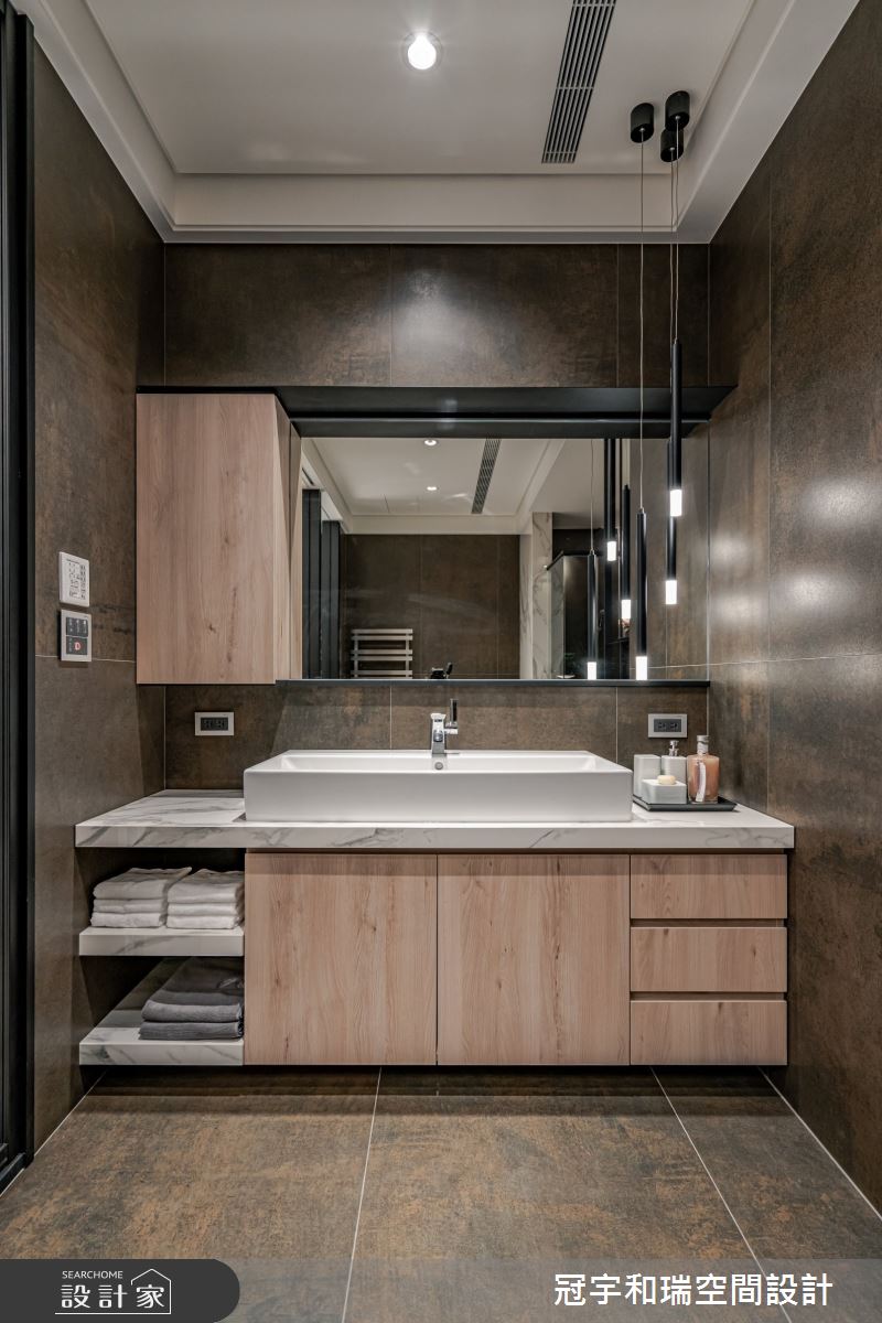160坪新成屋(5年以下)＿混搭風浴室案例圖片＿冠宇和瑞空間設計有限公司＿冠宇和瑞_23之18