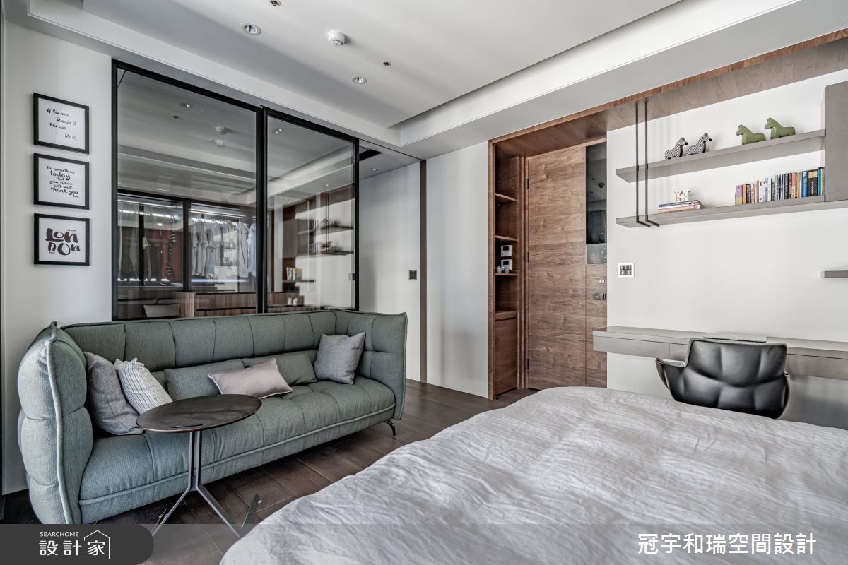 160坪新成屋(5年以下)＿混搭風臥室案例圖片＿冠宇和瑞空間設計有限公司＿冠宇和瑞_23之29