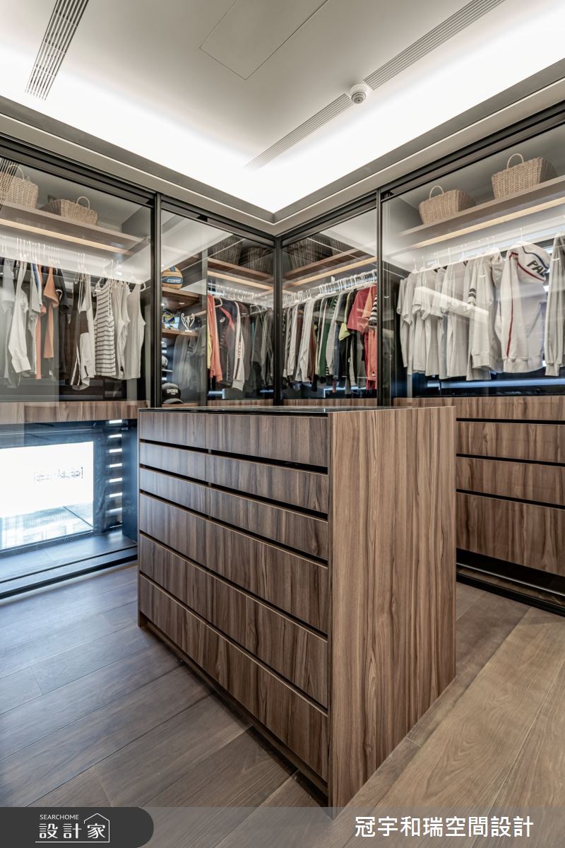 160坪新成屋(5年以下)＿混搭風更衣間案例圖片＿冠宇和瑞空間設計有限公司＿冠宇和瑞_23之17