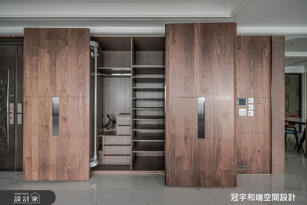 90坪新成屋(5年以下)＿混搭風玄關案例圖片＿冠宇和瑞空間設計有限公司＿冠宇和瑞_24之2