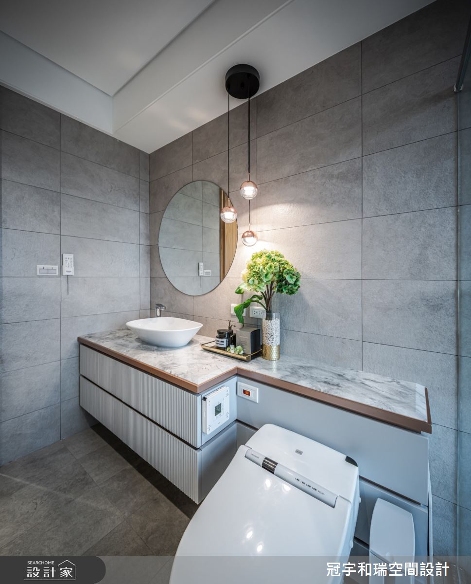 90坪新成屋(5年以下)＿混搭風浴室案例圖片＿冠宇和瑞空間設計有限公司＿冠宇和瑞_24之18