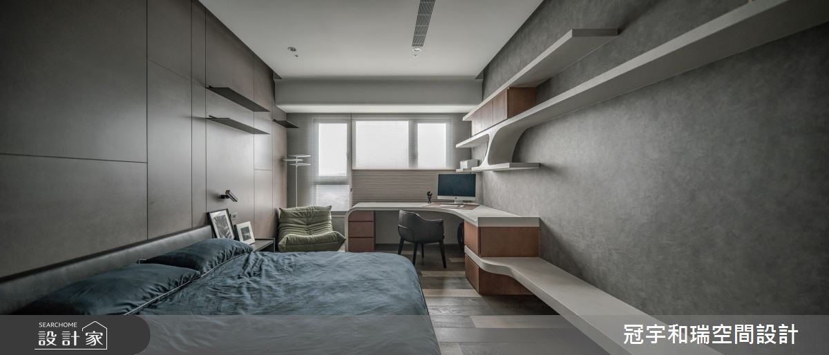90坪新成屋(5年以下)＿混搭風臥室案例圖片＿冠宇和瑞空間設計有限公司＿冠宇和瑞_24之11
