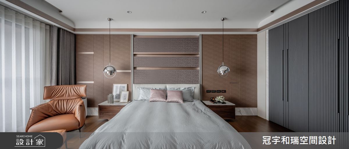 90坪新成屋(5年以下)＿混搭風臥室案例圖片＿冠宇和瑞空間設計有限公司＿冠宇和瑞_24之14