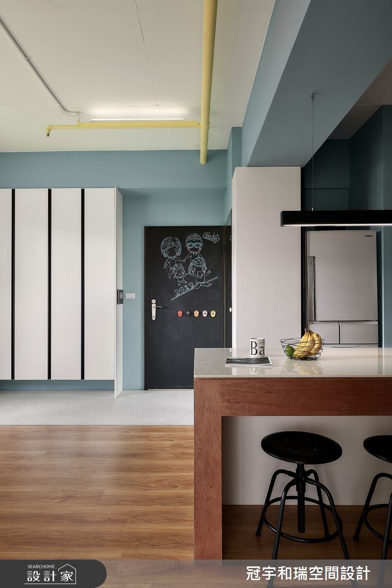 70坪新成屋(5年以下)＿北歐風吧檯案例圖片＿冠宇和瑞空間設計有限公司＿冠宇和瑞_25之6