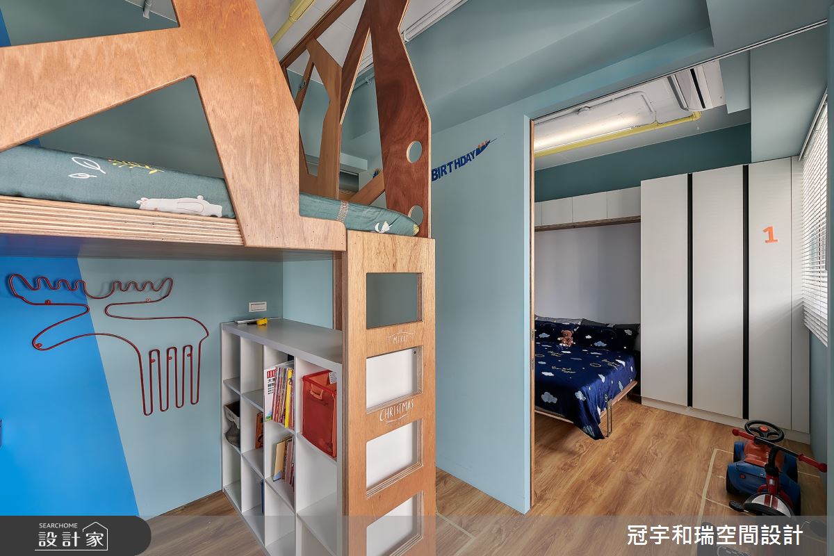 70坪新成屋(5年以下)＿北歐風臥室案例圖片＿冠宇和瑞空間設計有限公司＿冠宇和瑞_25之8