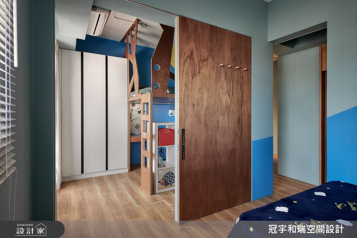 70坪新成屋(5年以下)＿北歐風臥室案例圖片＿冠宇和瑞空間設計有限公司＿冠宇和瑞_25之9