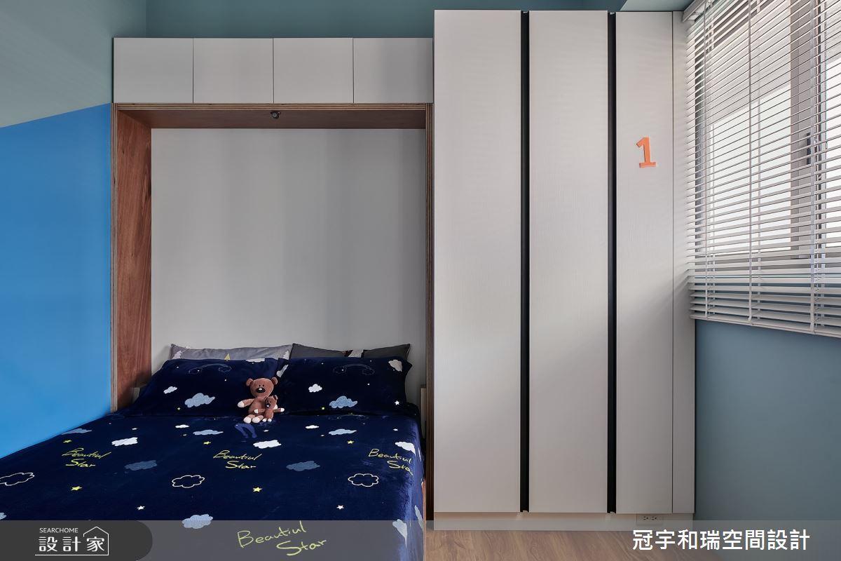 70坪新成屋(5年以下)＿北歐風臥室案例圖片＿冠宇和瑞空間設計有限公司＿冠宇和瑞_25之10