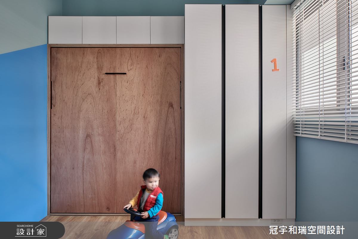 70坪新成屋(5年以下)＿北歐風臥室案例圖片＿冠宇和瑞空間設計有限公司＿冠宇和瑞_25之11