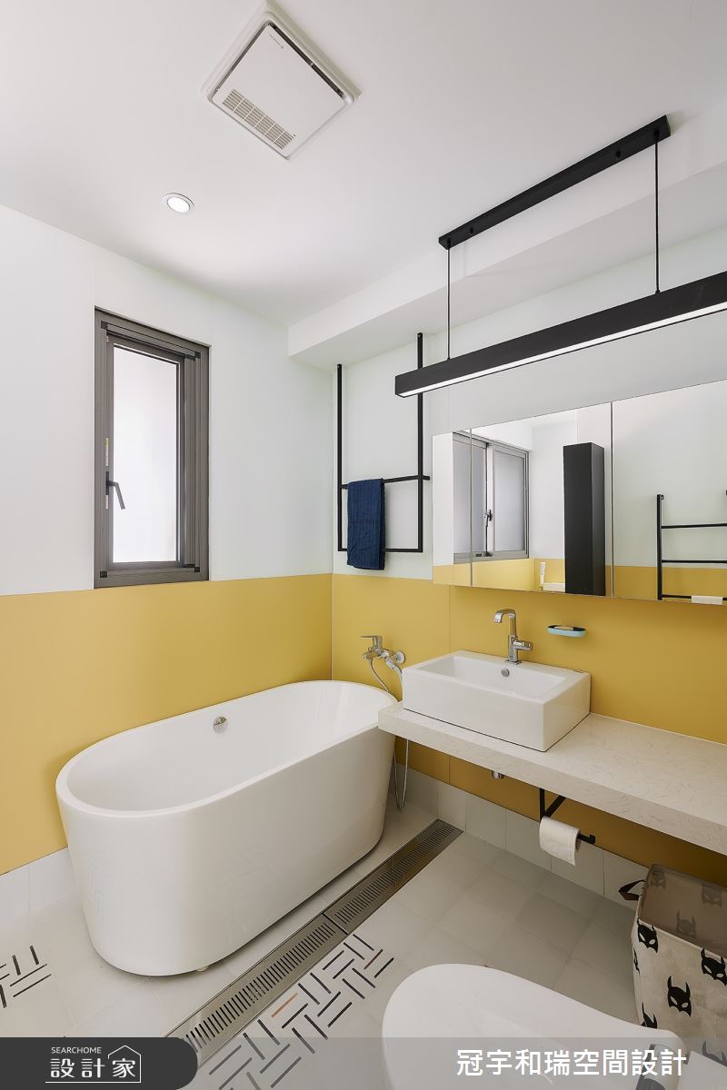 70坪新成屋(5年以下)＿北歐風浴室案例圖片＿冠宇和瑞空間設計有限公司＿冠宇和瑞_25之15
