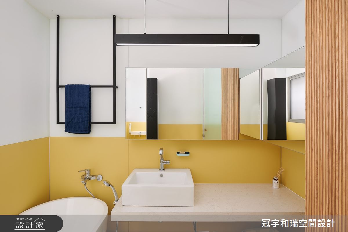 70坪新成屋(5年以下)＿北歐風浴室案例圖片＿冠宇和瑞空間設計有限公司＿冠宇和瑞_25之16