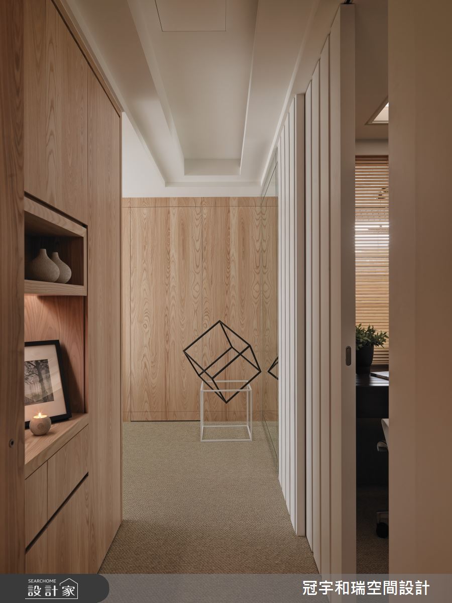 50坪新成屋(5年以下)＿人文禪風走廊案例圖片＿冠宇和瑞空間設計有限公司＿冠宇和瑞_26之12