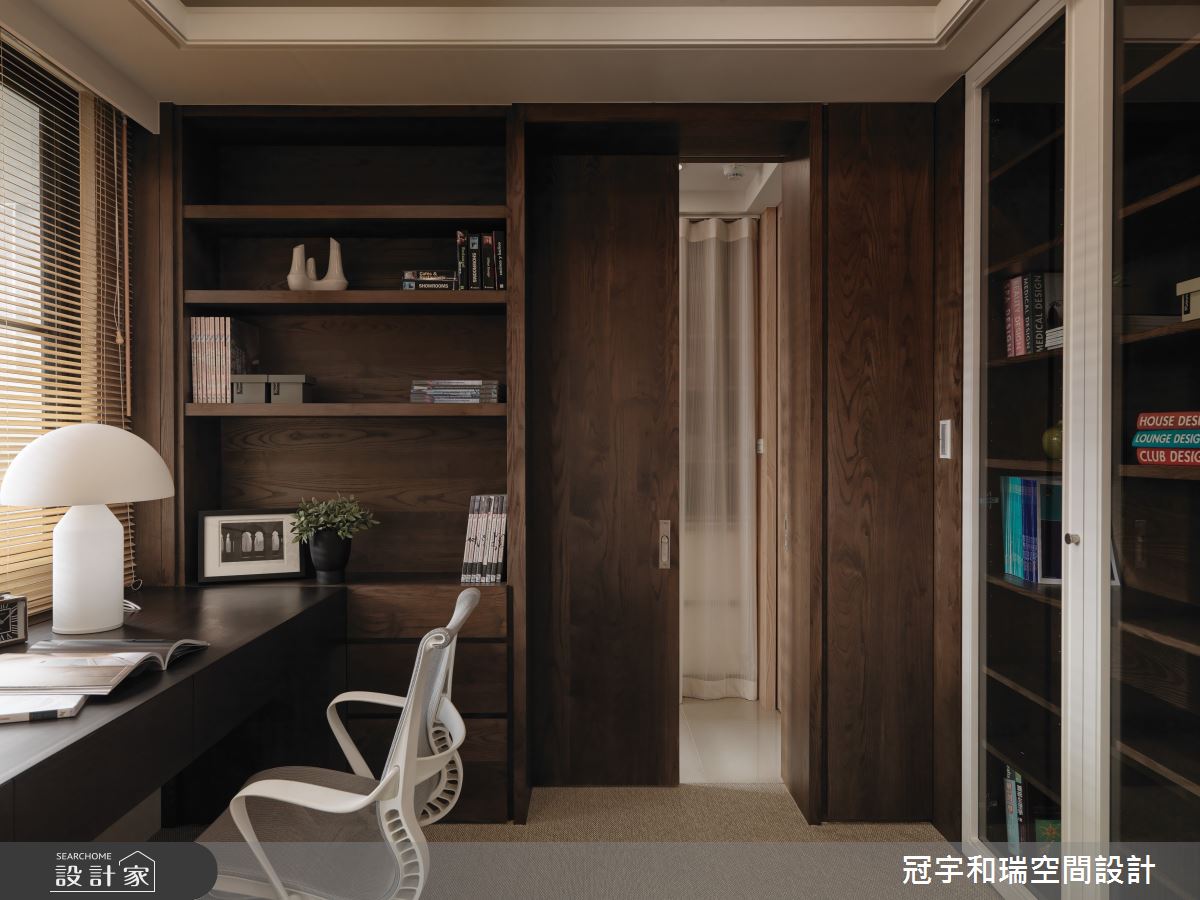 50坪新成屋(5年以下)＿人文禪風書房案例圖片＿冠宇和瑞空間設計有限公司＿冠宇和瑞_26之14