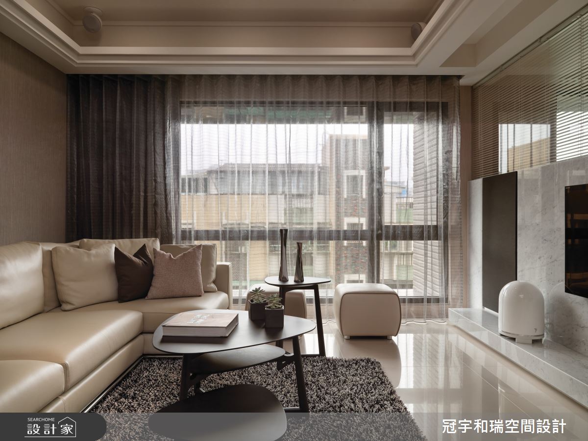 50坪新成屋(5年以下)＿人文禪風客廳案例圖片＿冠宇和瑞空間設計有限公司＿冠宇和瑞_26之2