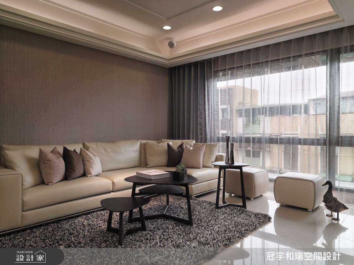 50坪新成屋(5年以下)＿人文禪風客廳案例圖片＿冠宇和瑞空間設計有限公司＿冠宇和瑞_26之3