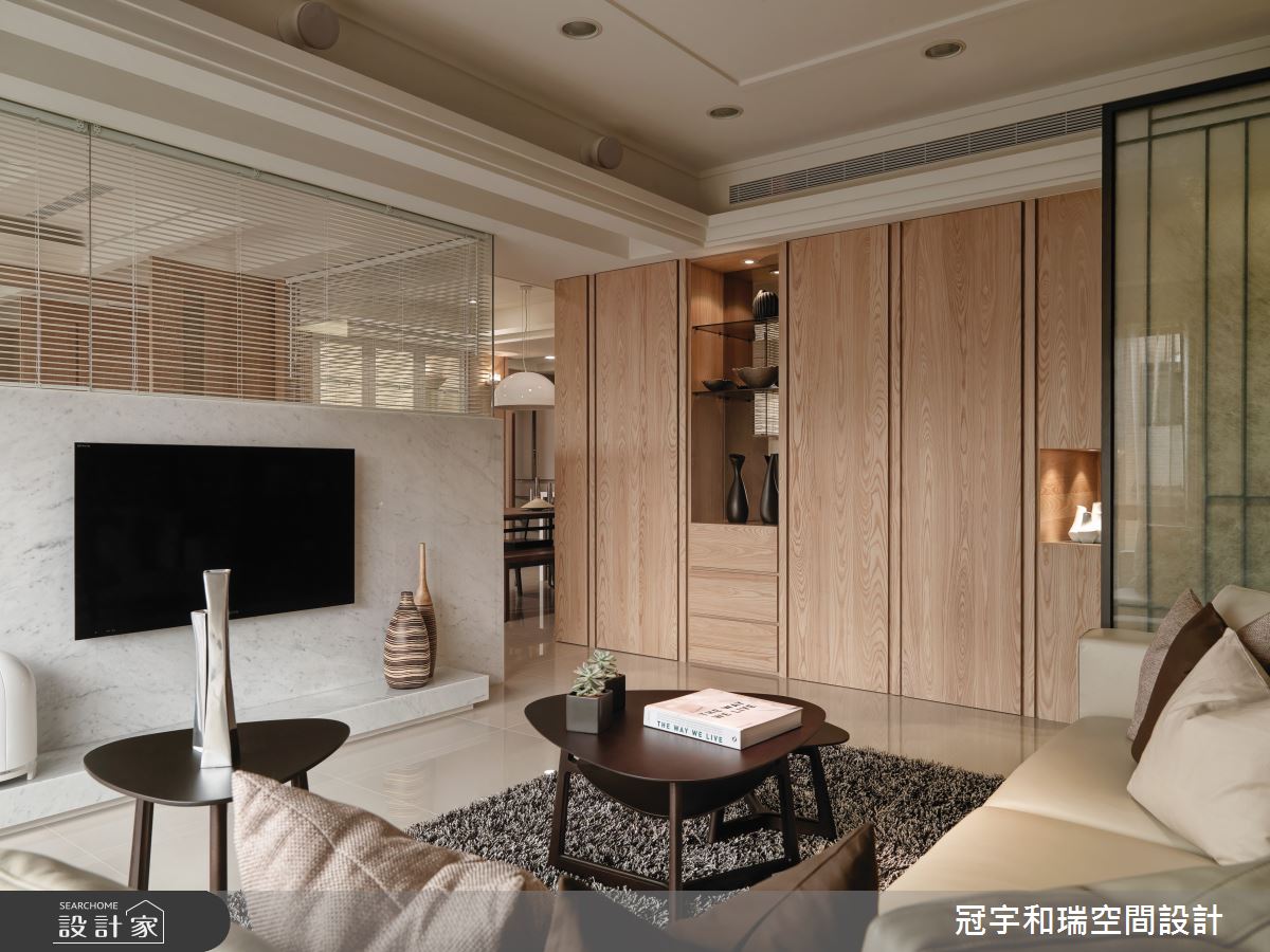 50坪新成屋(5年以下)＿人文禪風客廳案例圖片＿冠宇和瑞空間設計有限公司＿冠宇和瑞_26之5