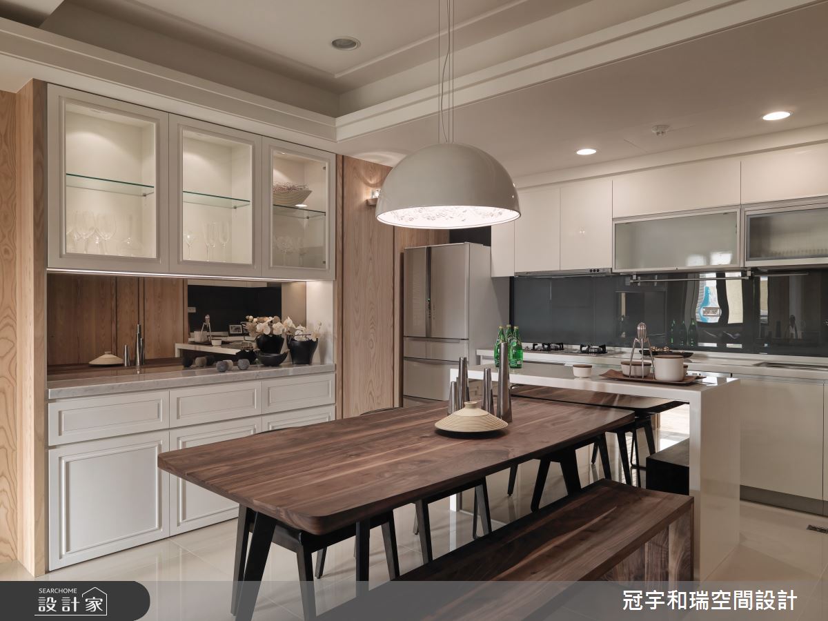 50坪新成屋(5年以下)＿人文禪風餐廳廚房案例圖片＿冠宇和瑞空間設計有限公司＿冠宇和瑞_26之8