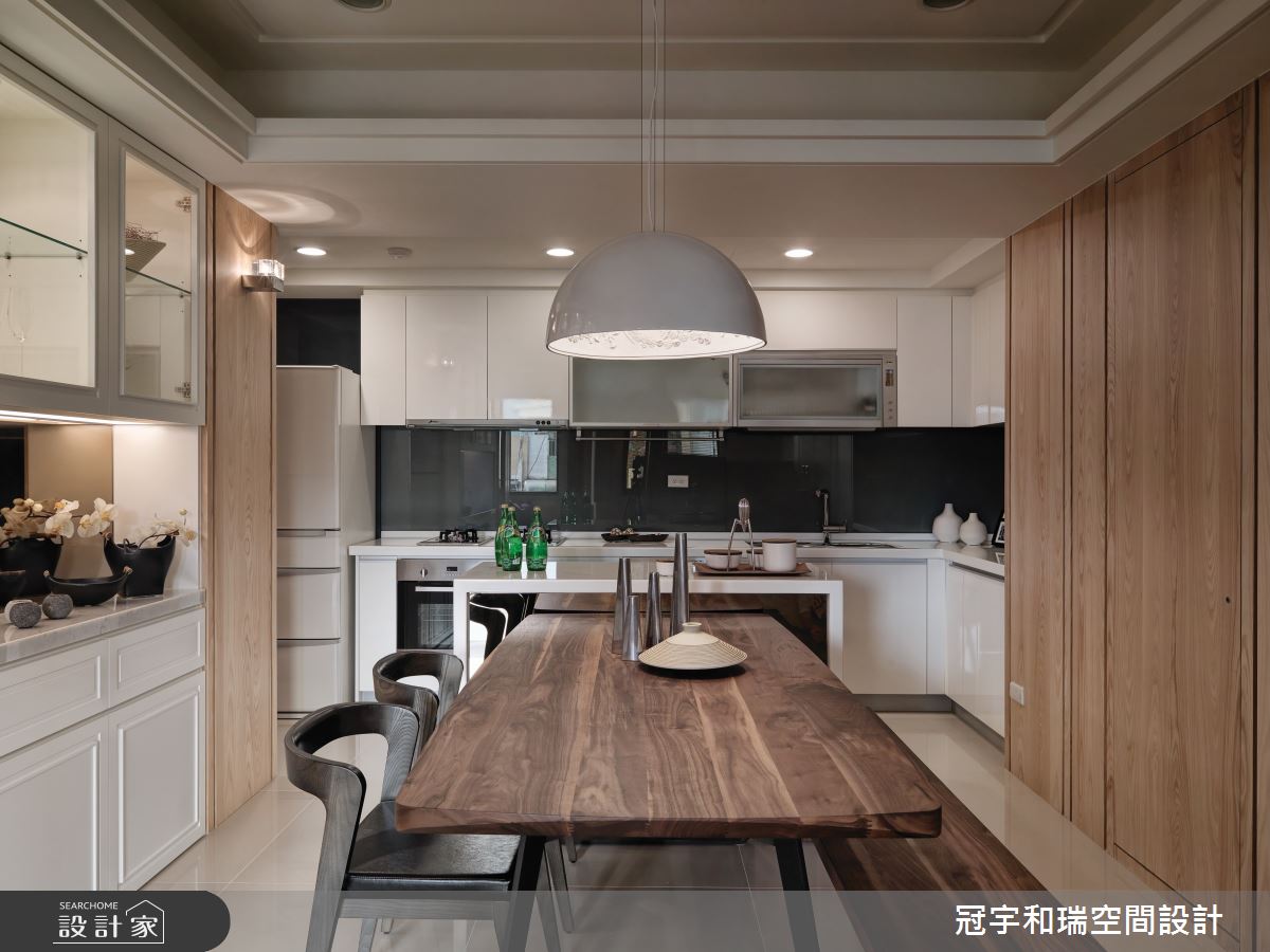 50坪新成屋(5年以下)＿人文禪風餐廳廚房案例圖片＿冠宇和瑞空間設計有限公司＿冠宇和瑞_26之9
