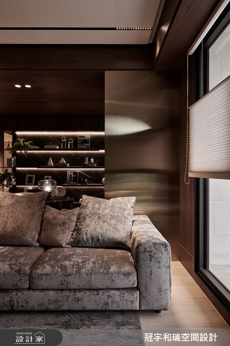 50坪預售屋＿奢華風客廳案例圖片＿冠宇和瑞空間設計有限公司＿冠宇和瑞_27之4