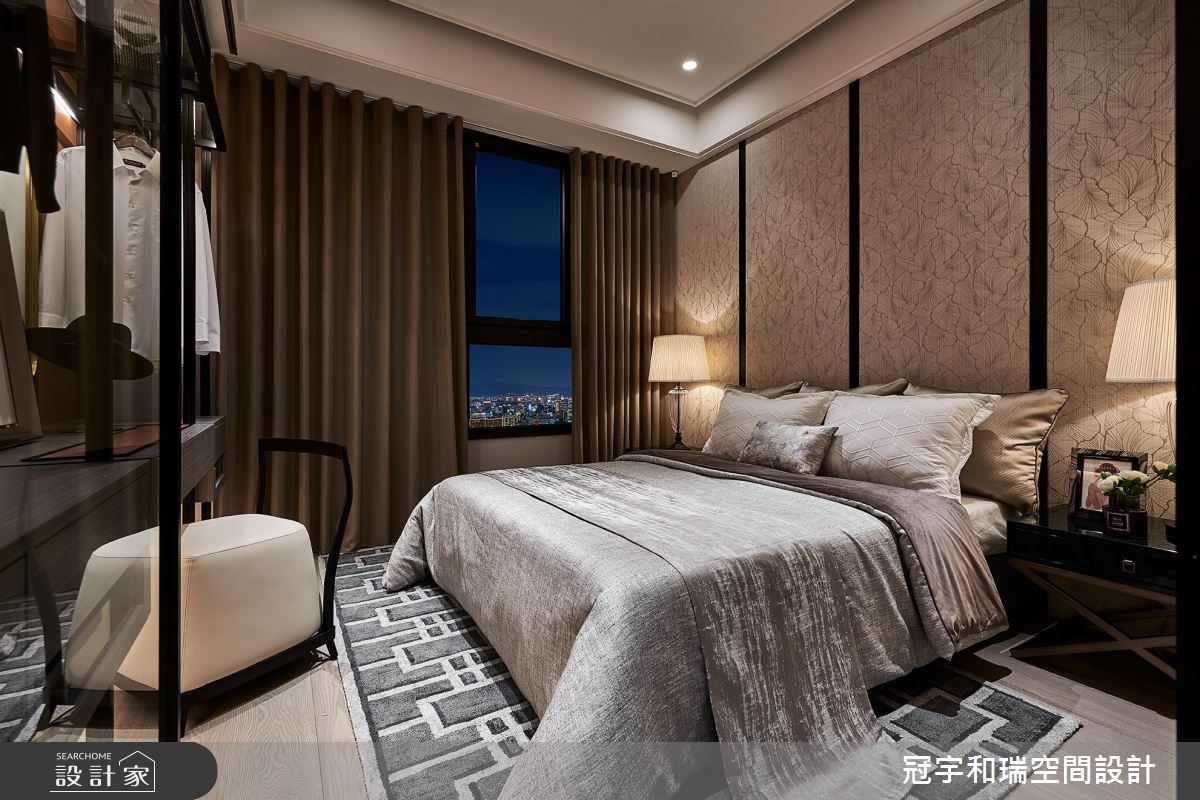 50坪預售屋＿奢華風臥室案例圖片＿冠宇和瑞空間設計有限公司＿冠宇和瑞_27之15