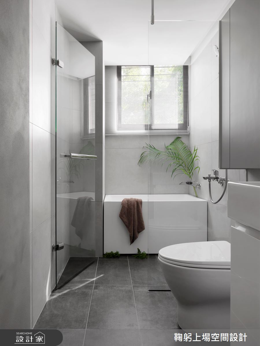 18坪老屋(16~30年)＿現代風浴室案例圖片＿鞠躬上場空間設計＿鞠躬上場_05之28