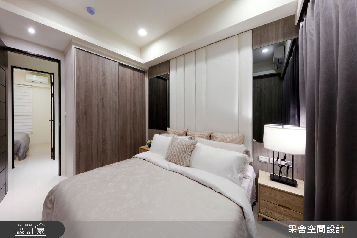 新成屋(5年以下)＿北歐風臥室案例圖片＿采舍空間設計＿采舍_01之13