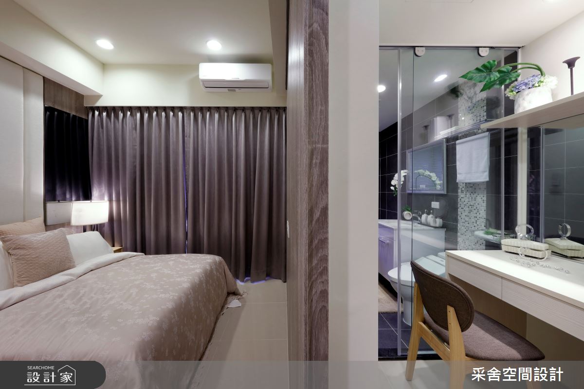 新成屋(5年以下)＿北歐風臥室案例圖片＿采舍空間設計＿采舍_01之14
