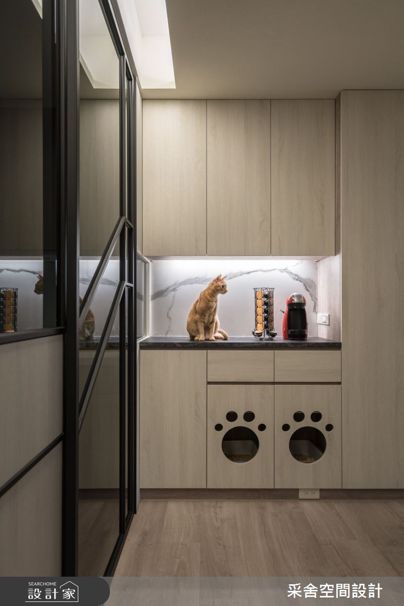 35坪新成屋(5年以下)＿北歐風案例圖片＿采舍空間設計＿采舍_06之10