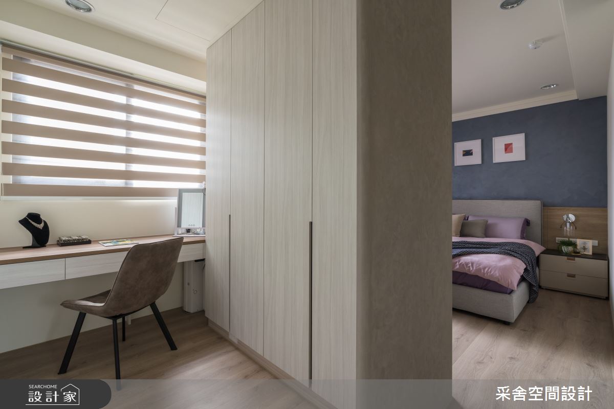 35坪新成屋(5年以下)＿北歐風臥室案例圖片＿采舍空間設計＿采舍_06之15