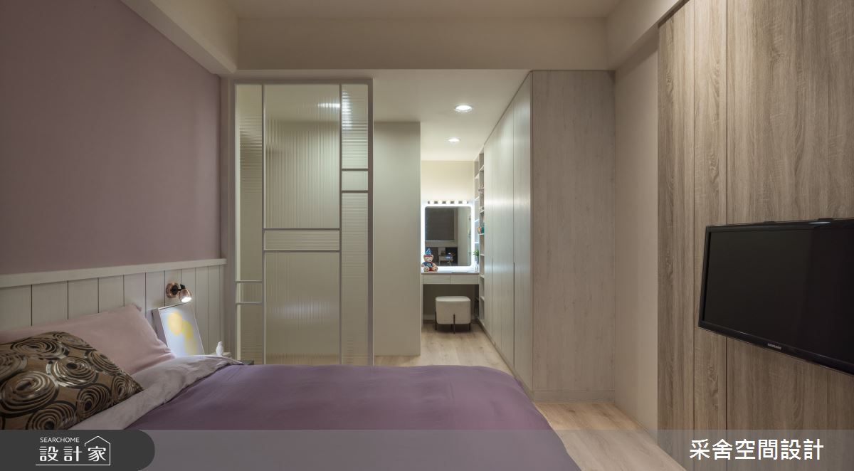 35坪新成屋(5年以下)＿北歐風臥室案例圖片＿采舍空間設計＿采舍_06之17