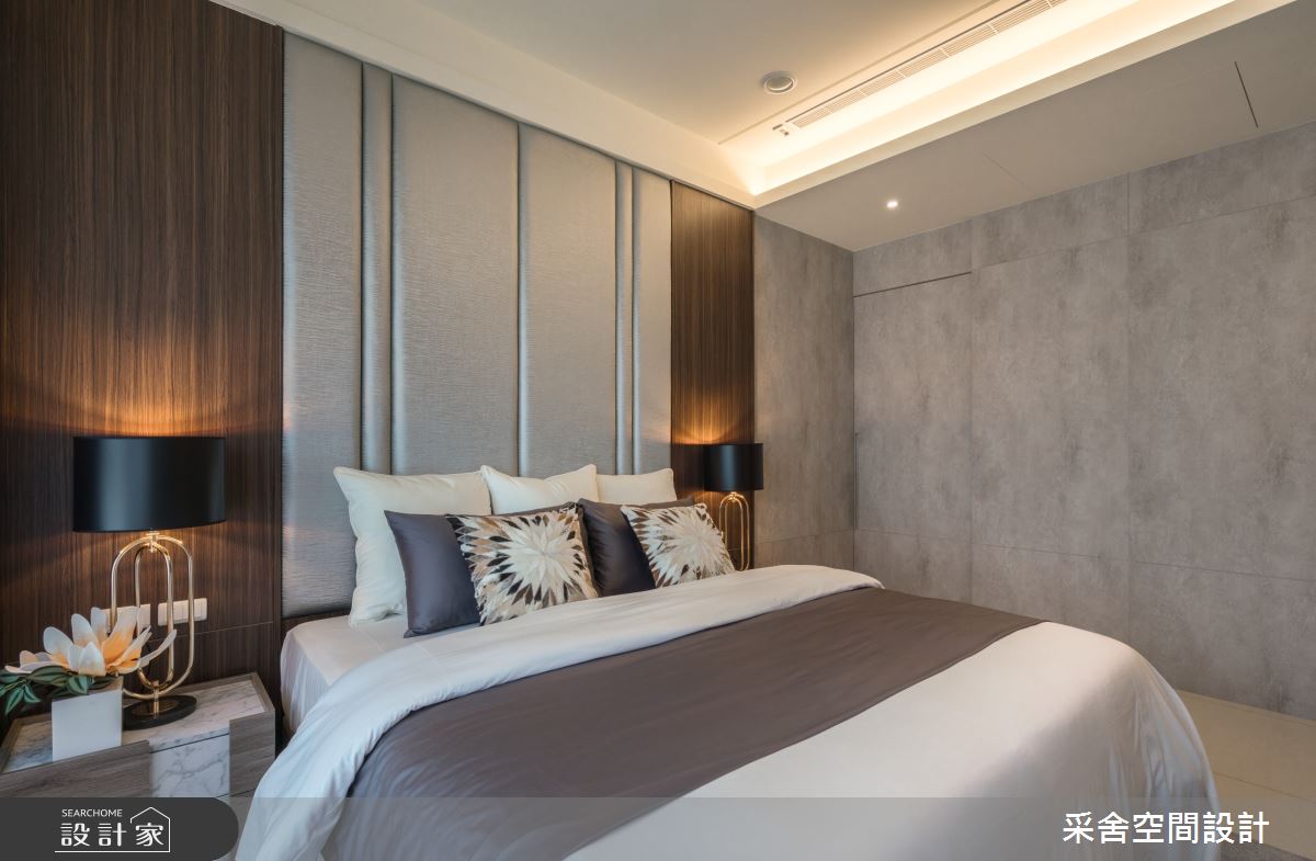 33坪新成屋(5年以下)＿現代風臥室案例圖片＿采舍空間設計＿采舍_11之10