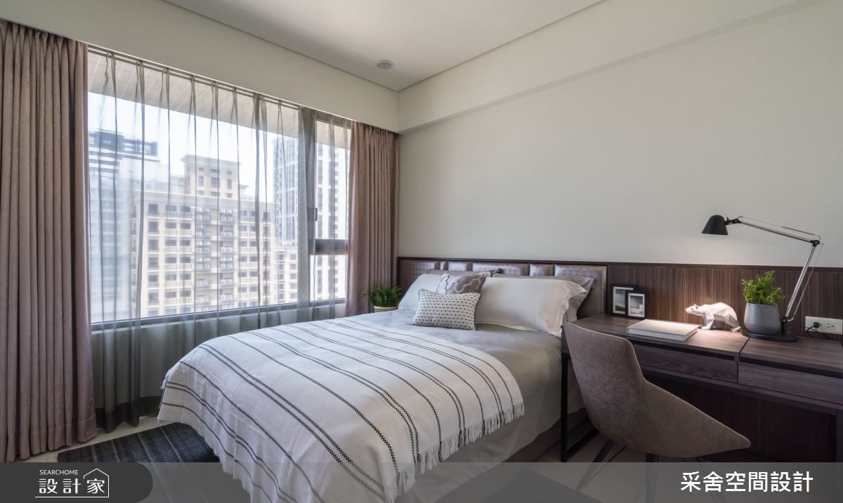 33坪新成屋(5年以下)＿現代風臥室案例圖片＿采舍空間設計＿采舍_11之12