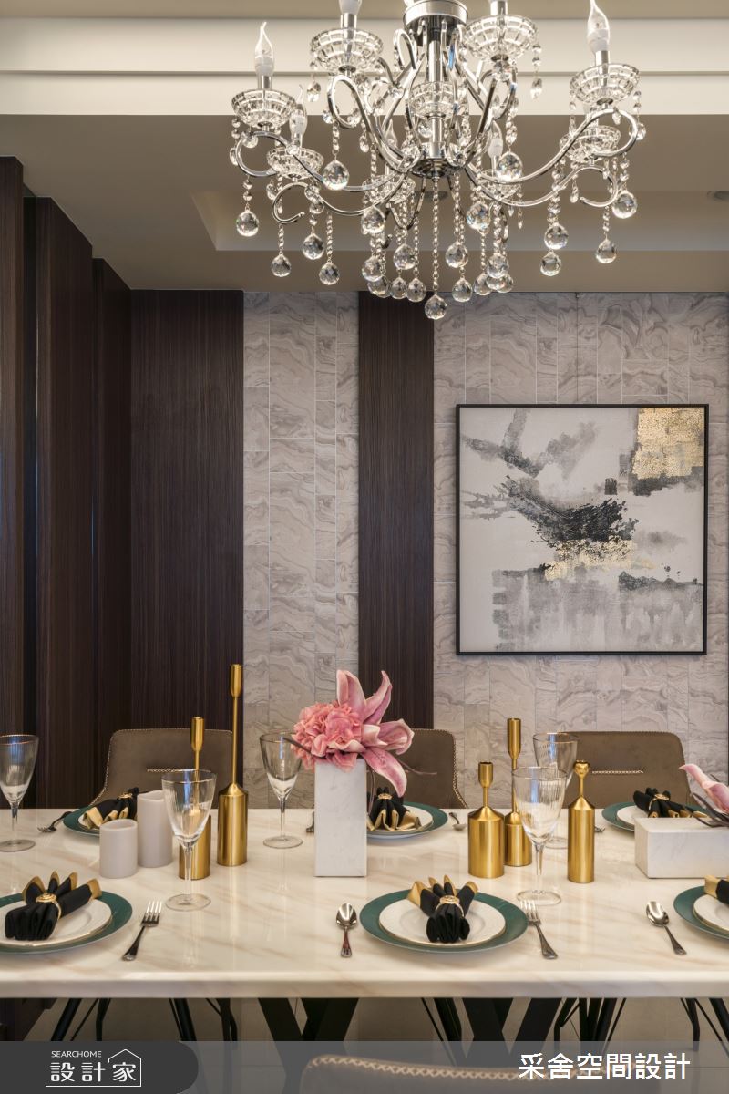 33坪新成屋(5年以下)＿現代風餐廳案例圖片＿采舍空間設計＿采舍_11之6