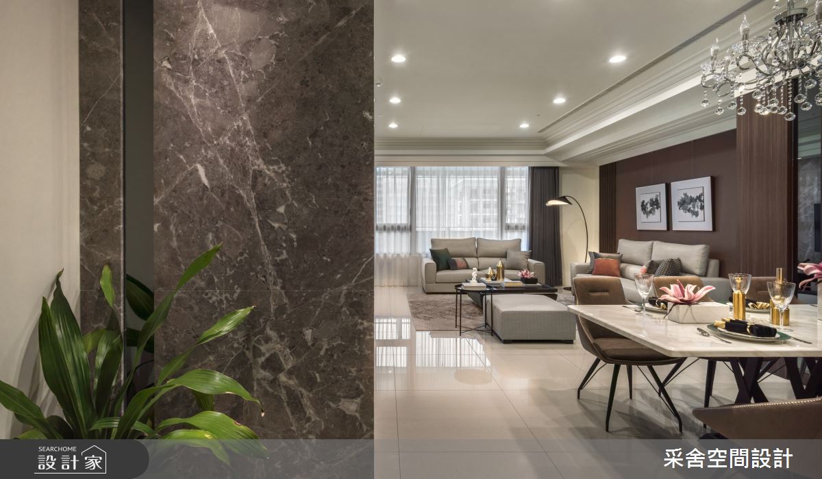 33坪新成屋(5年以下)＿現代風餐廳案例圖片＿采舍空間設計＿采舍_11之1