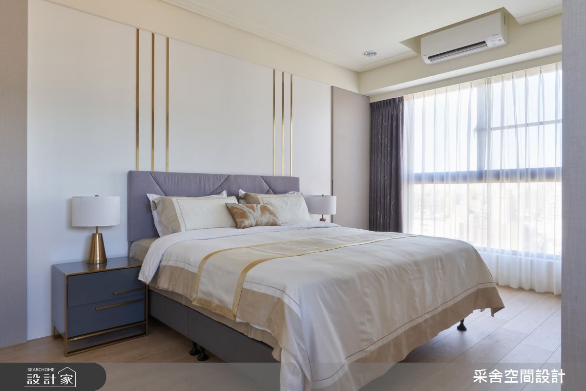 30坪新成屋(5年以下)＿現代風臥室案例圖片＿采舍空間設計＿采舍_15之14