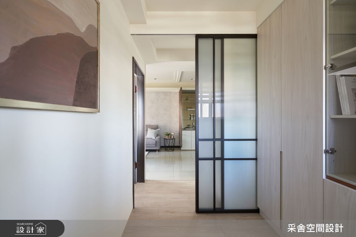 30坪新成屋(5年以下)＿現代風走廊案例圖片＿采舍空間設計＿采舍_15之11