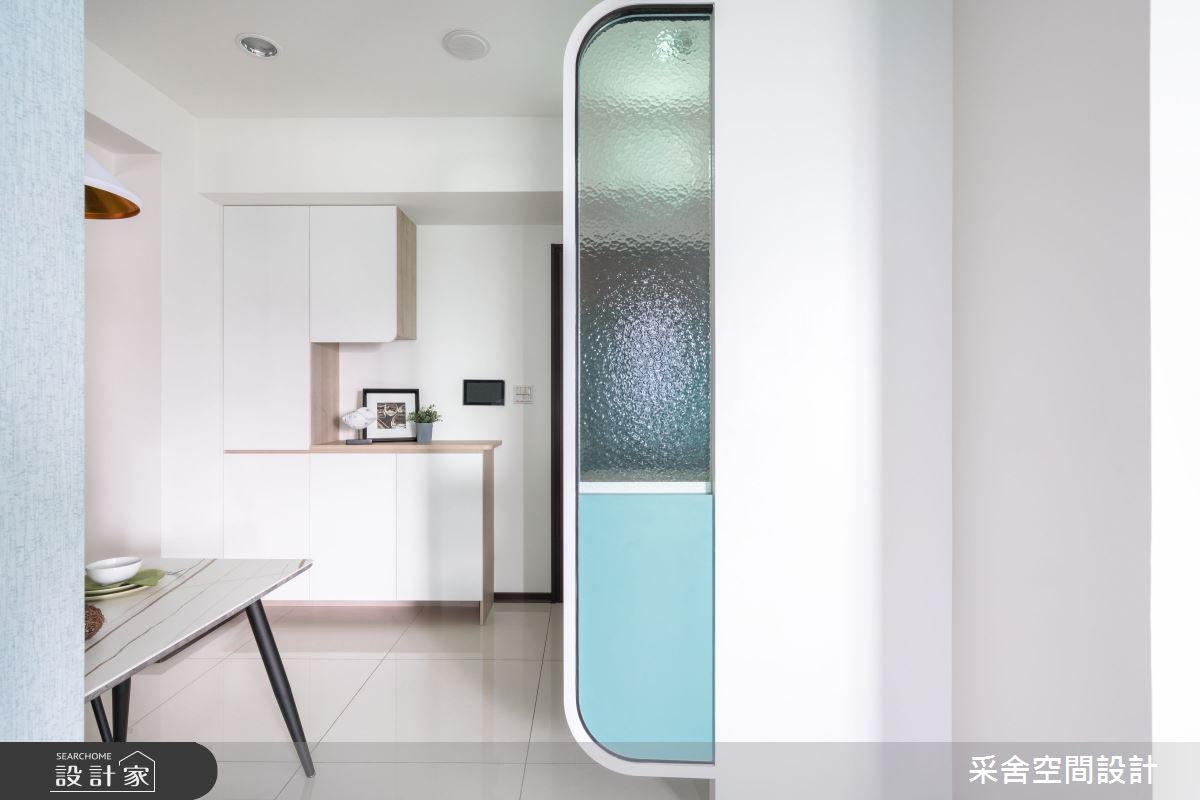 21坪新成屋(5年以下)＿北歐風玄關走廊案例圖片＿采舍空間設計＿采舍_16之5