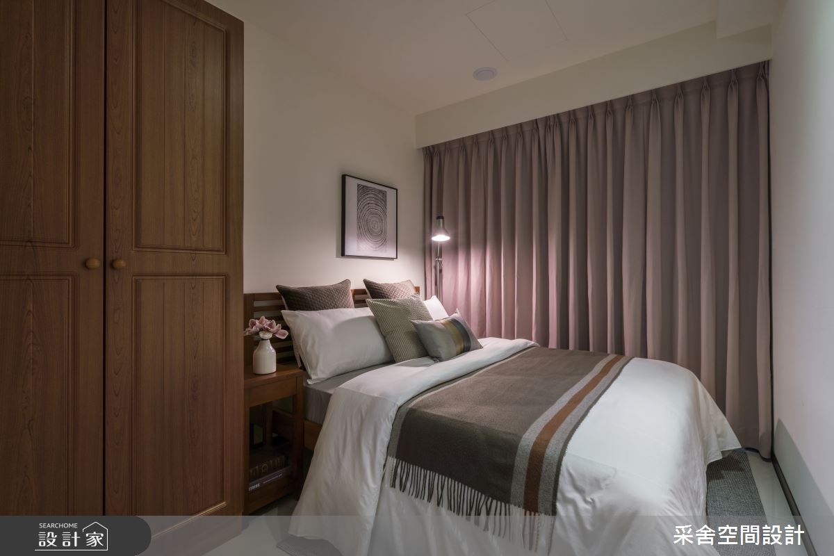 22坪新成屋(5年以下)＿現代風臥室案例圖片＿采舍空間設計＿采舍_17之13