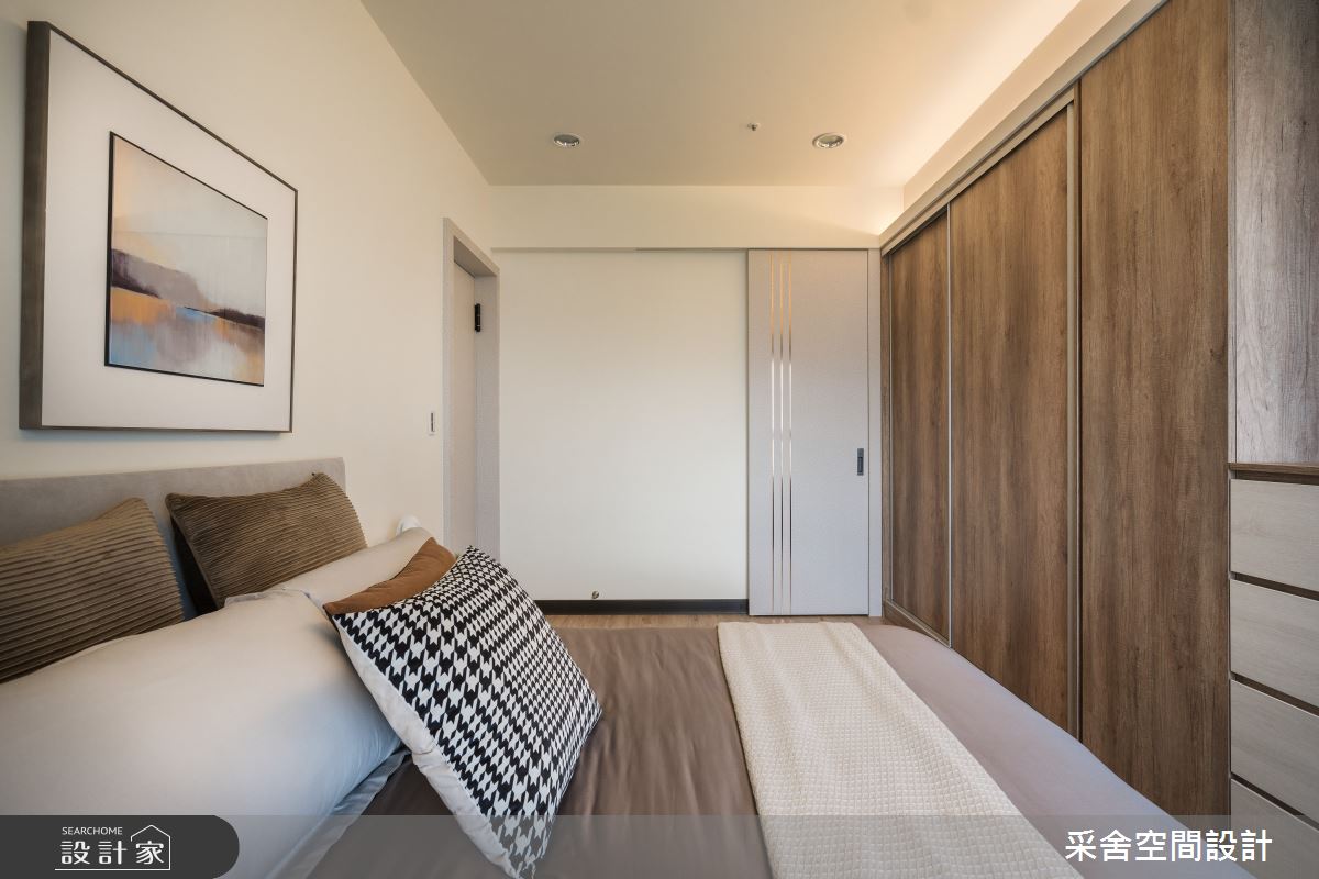 31坪新成屋(5年以下)＿現代風臥室案例圖片＿采舍空間設計＿采舍_20之14