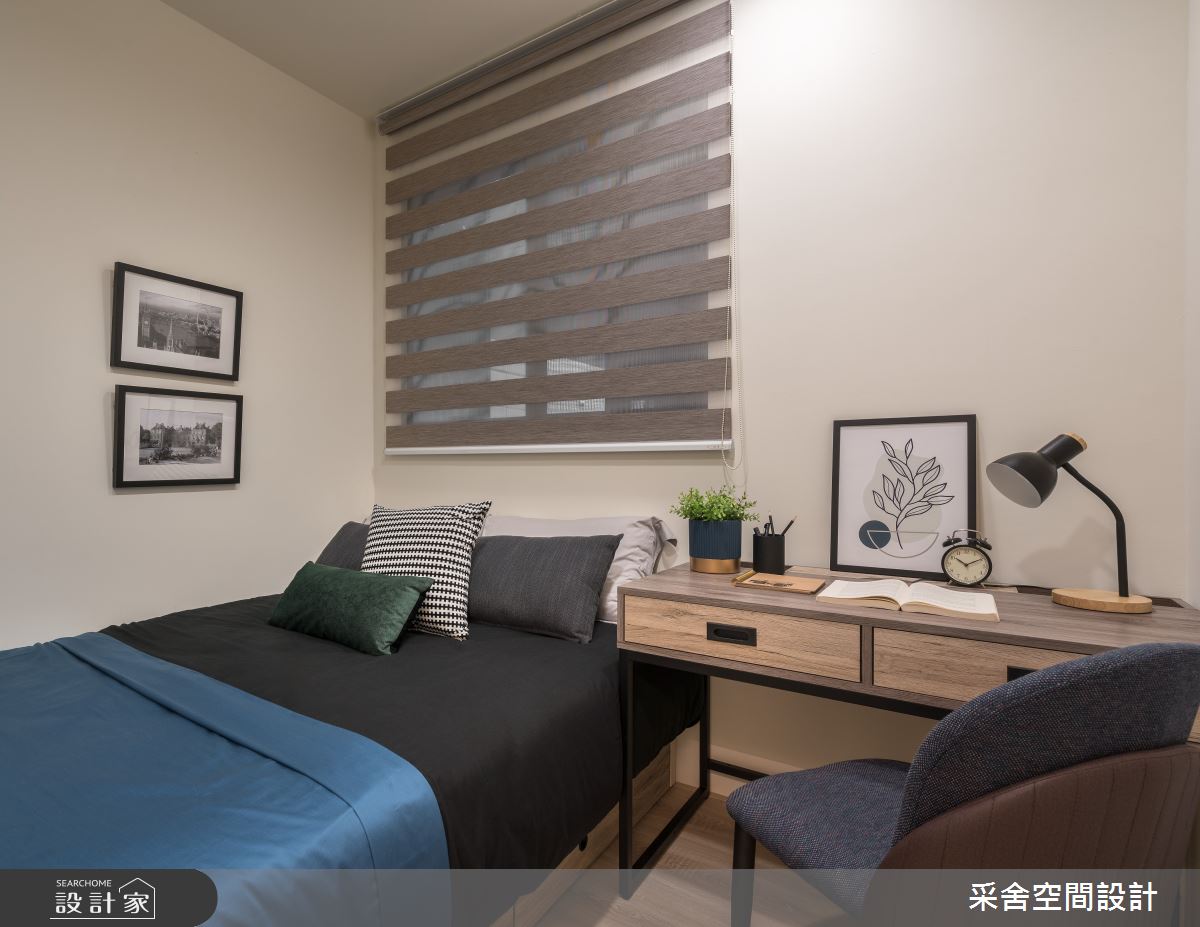 23坪新成屋(5年以下)＿現代風臥室案例圖片＿采舍空間設計＿采舍_21之13