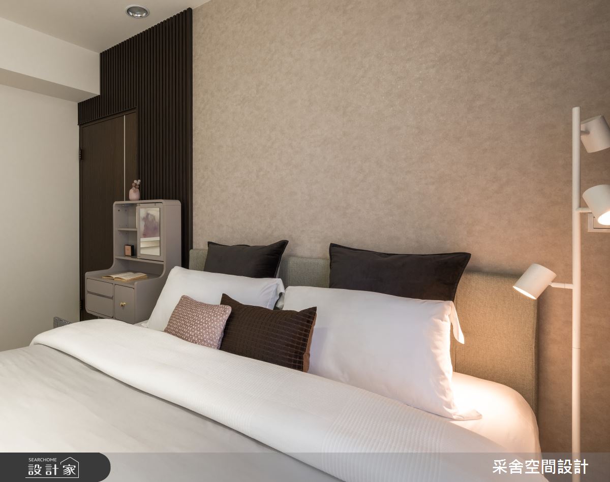 23坪新成屋(5年以下)＿現代風臥室案例圖片＿采舍空間設計＿采舍_21之11