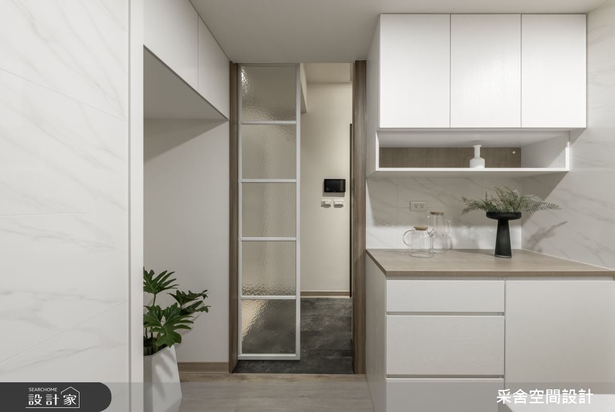 15坪新成屋(5年以下)＿現代美式風玄關案例圖片＿采舍空間設計＿采舍_22之8