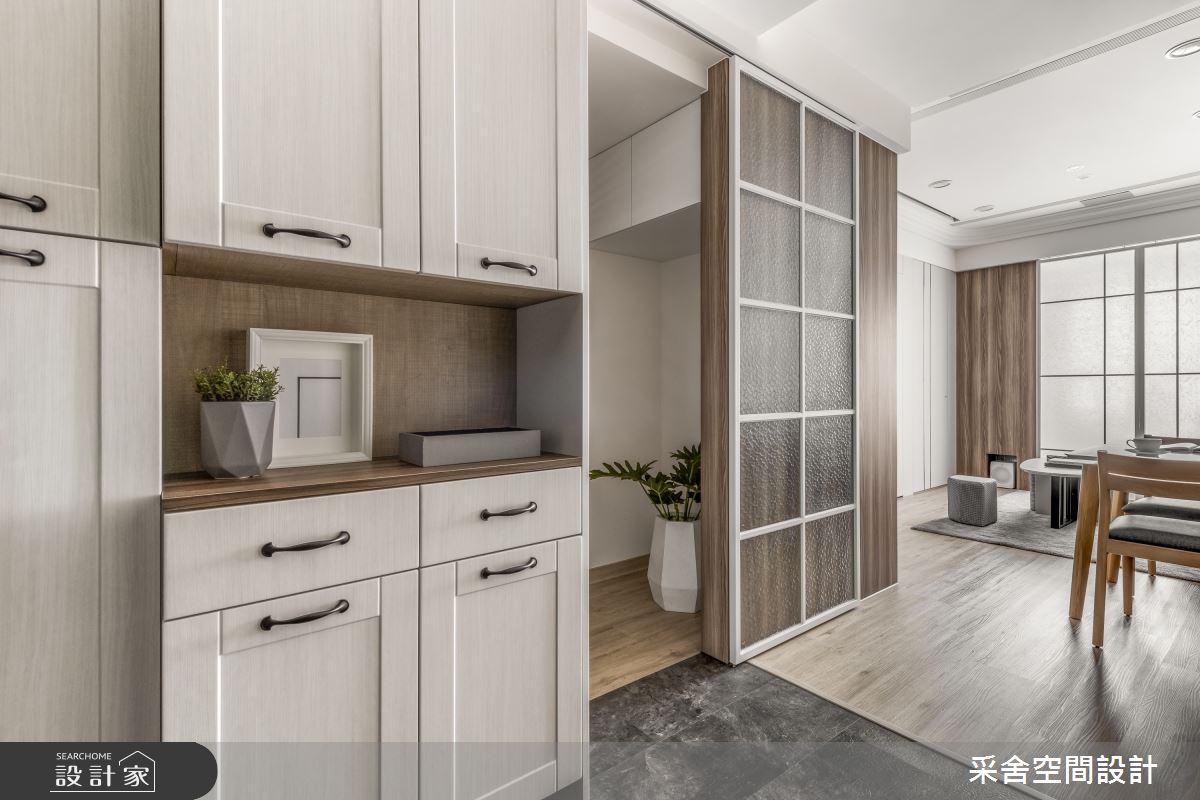 15坪新成屋(5年以下)＿現代美式風玄關客廳案例圖片＿采舍空間設計＿采舍_22之9