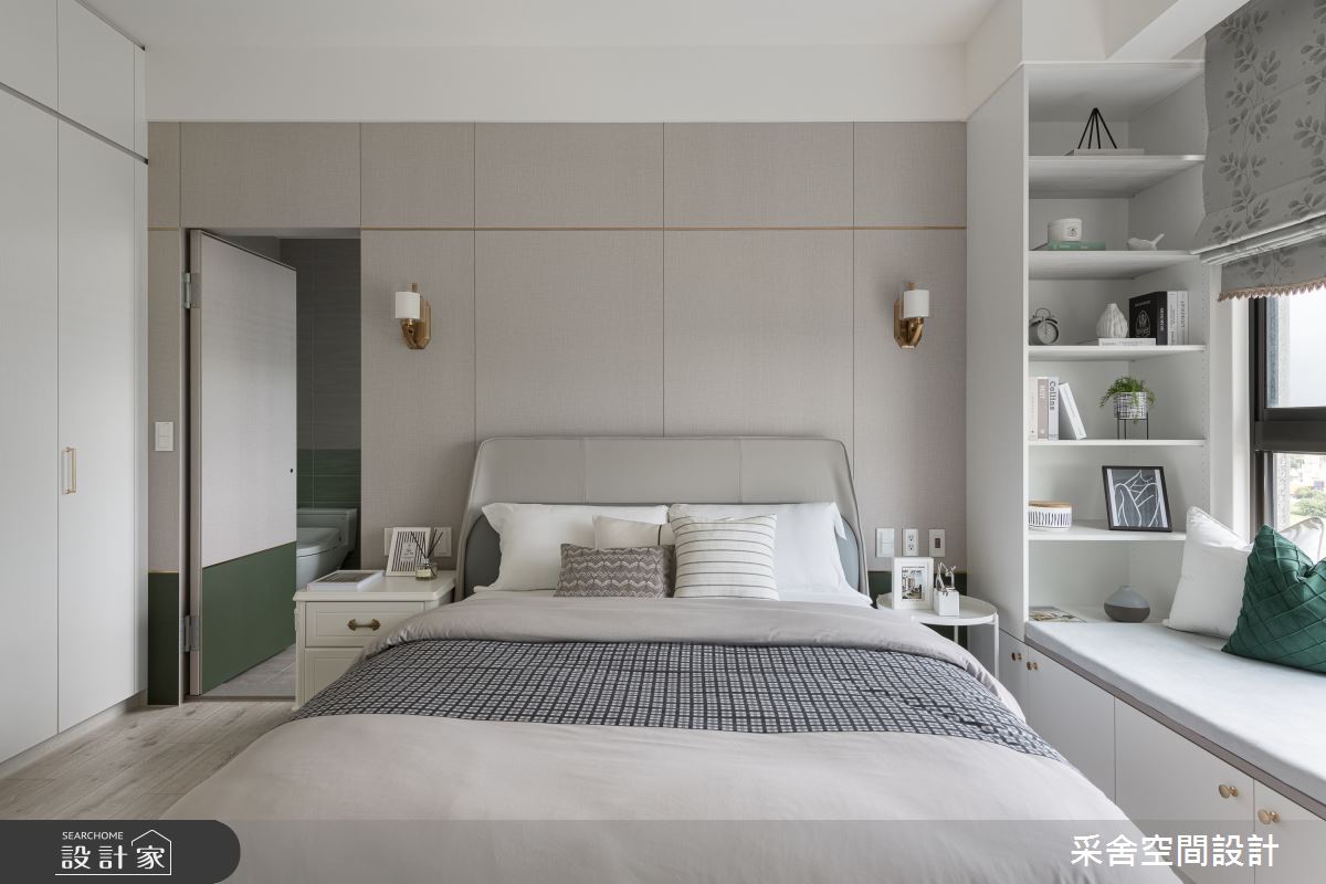 中古屋(5~15年)＿美式風臥室案例圖片＿采舍空間設計＿采舍_23之29