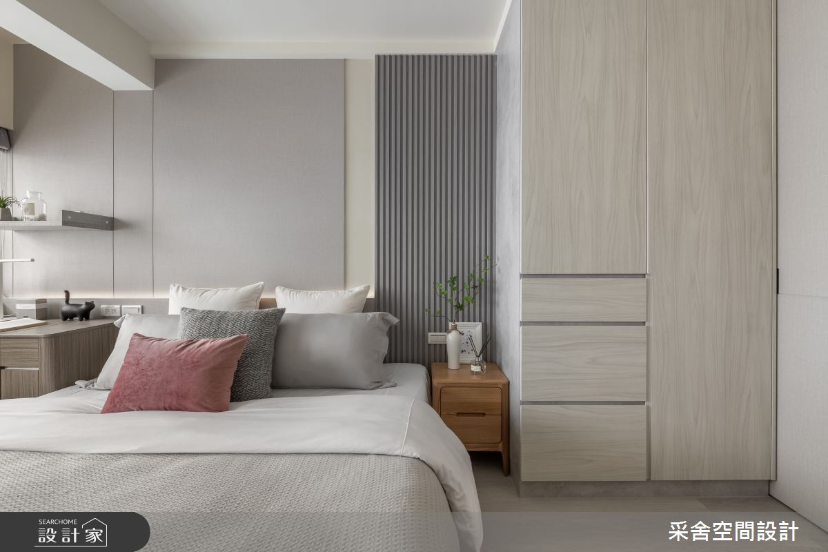 41坪老屋(31~40年)＿北歐風臥室案例圖片＿采舍空間設計＿采舍_24之16