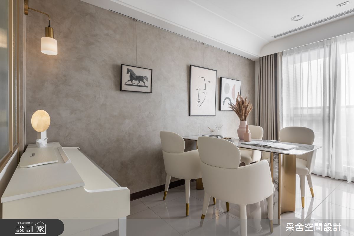 19坪新成屋(5年以下)＿現代風餐廳案例圖片＿采舍空間設計＿采舍_25之2