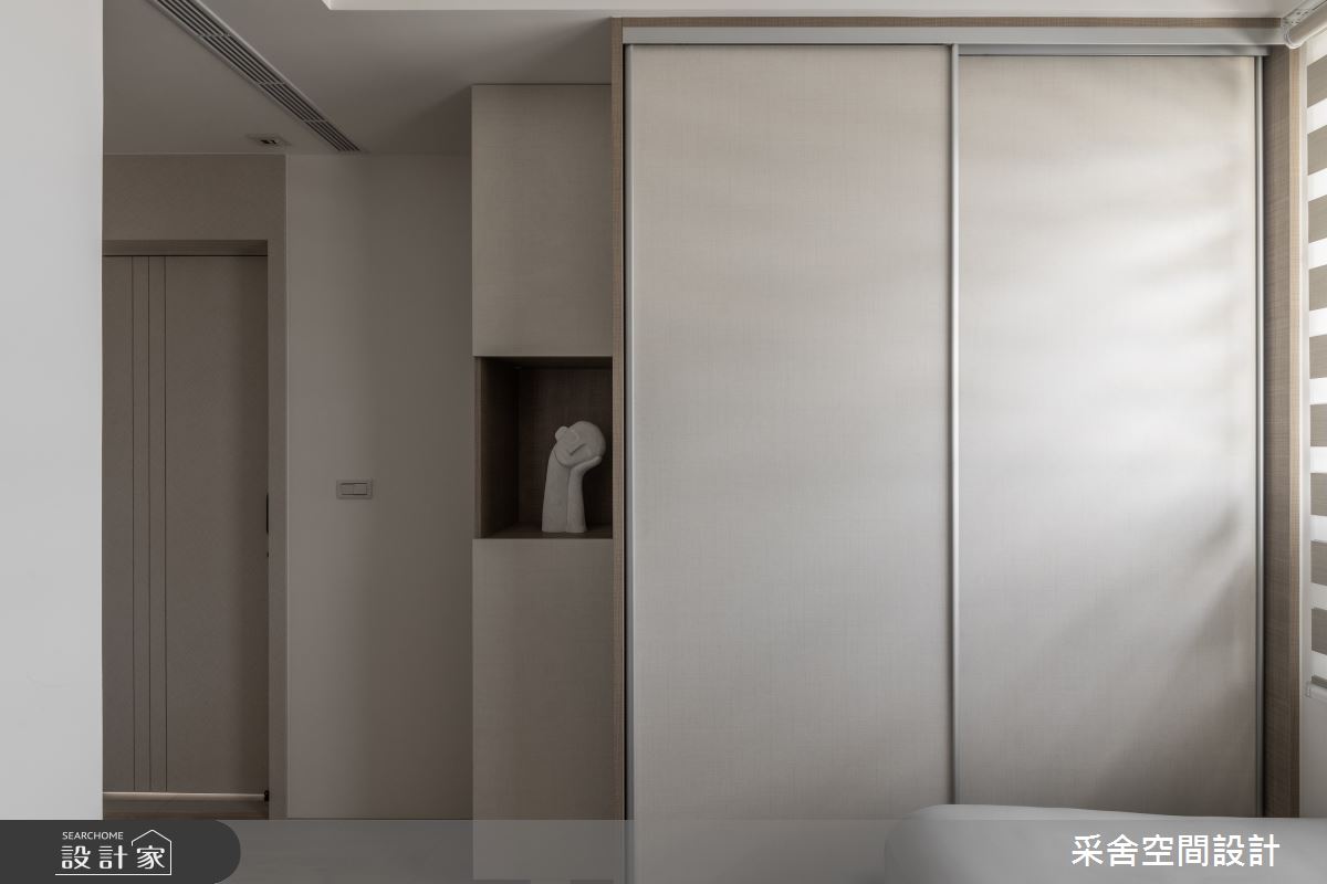 19坪新成屋(5年以下)＿現代風臥室案例圖片＿采舍空間設計＿采舍_25之18