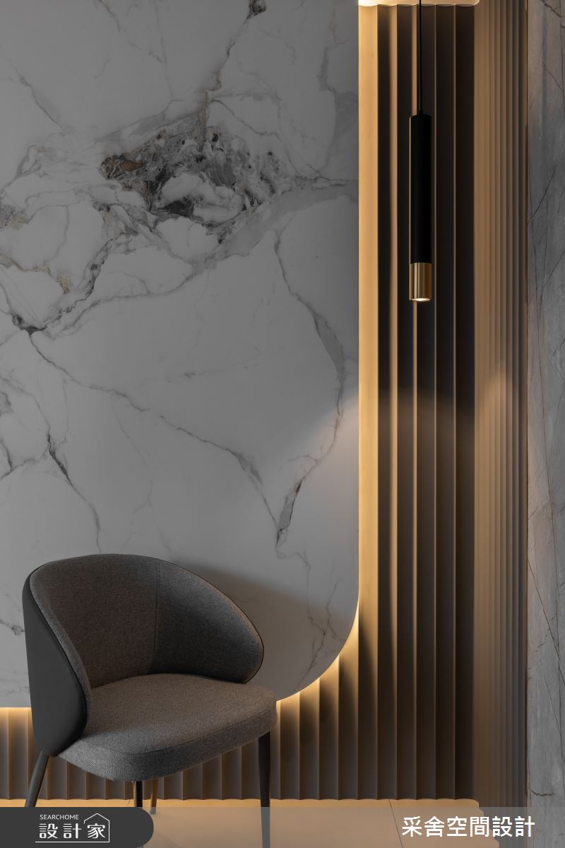 35坪新成屋(5年以下)＿現代風客廳案例圖片＿采舍空間設計＿采舍_28之12